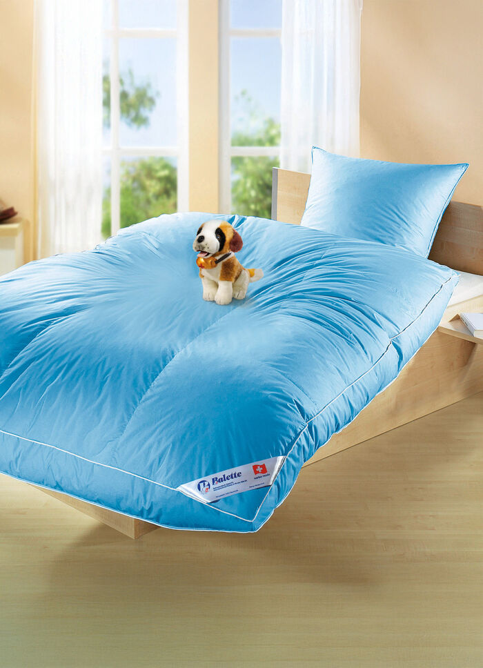 Ballonbed in cassettevorm van Balette BLAUW