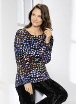 Prachtig shirt met ronde hals 