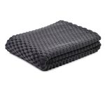 Bijzonder zacht en knuffelig dekentje van G&ouml;zze ANTRACIET