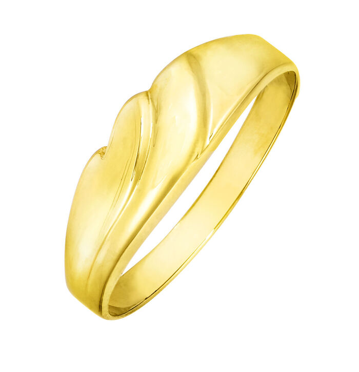 Geweldige damesring in hoogglans 