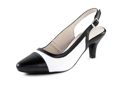 Andrea Conti, chique dames slingpumps, met elastische band 