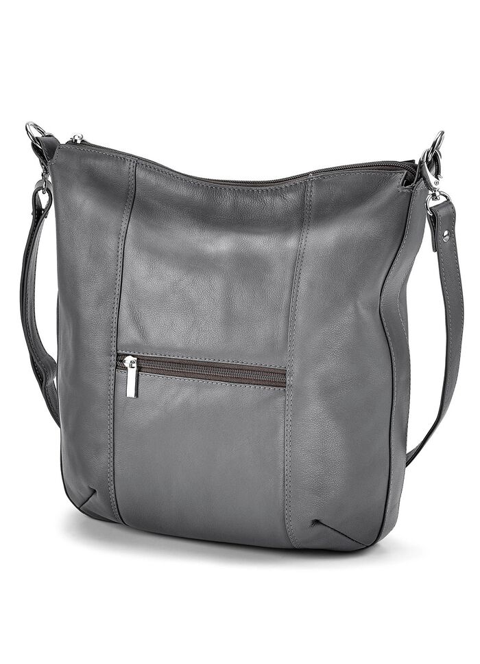 Laurina, tas, dames, met verstelbare schouderband GRIJS