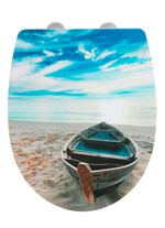 Toiletzitting met easy-close softclose-mechanisme 