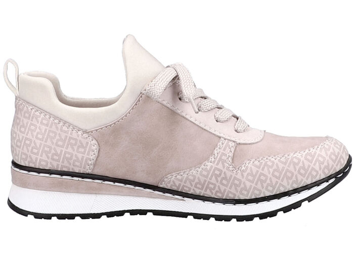 Rieker sneakers met decoratieve vetersluiting POEDERROS&Eacute;
