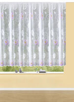 Bloemenraamrolgordijn met universeel raillint FLIEDER