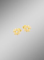 Chique oorbellen in een bloemendesign 