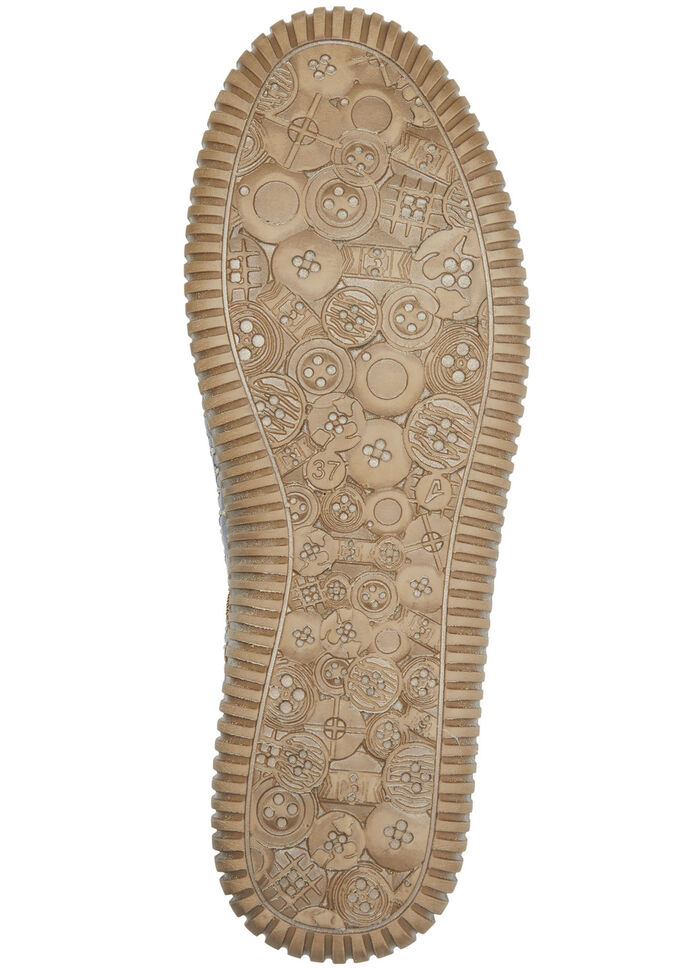 Gemini pantoffels gemaakt van rundnappaleer JEANS
