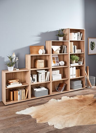 Klassieke plankenserie met kunststof voetjes 