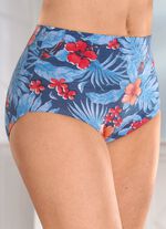 Laurina set van vier slips met een bloemmotief 