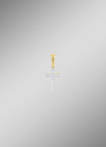 Kruishanger met 12 diamanten 