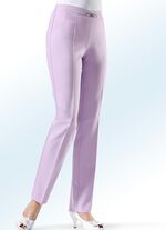 Broek met modieuze smalle enkel LILA