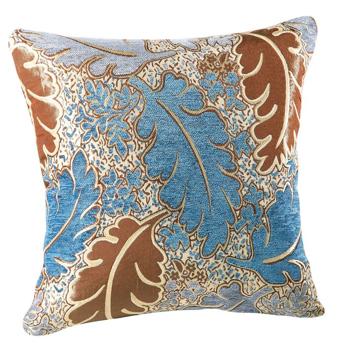 Geweven kussenhoezen set van 2 BLAUW