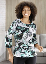 Blouse-shirt met ruches 