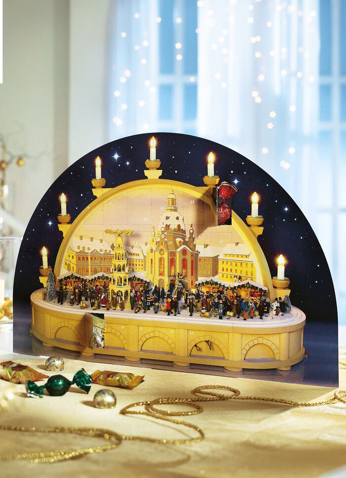 Adventskalender kaarsenboog 