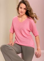 Trui met korte vleermuismouwen 