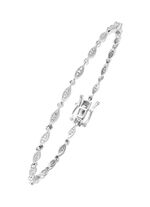 Prachtige armband met diamanten 