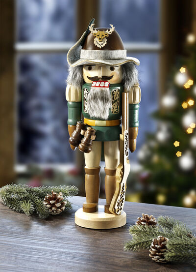 Notenkraker boswachter, handgemaakt 