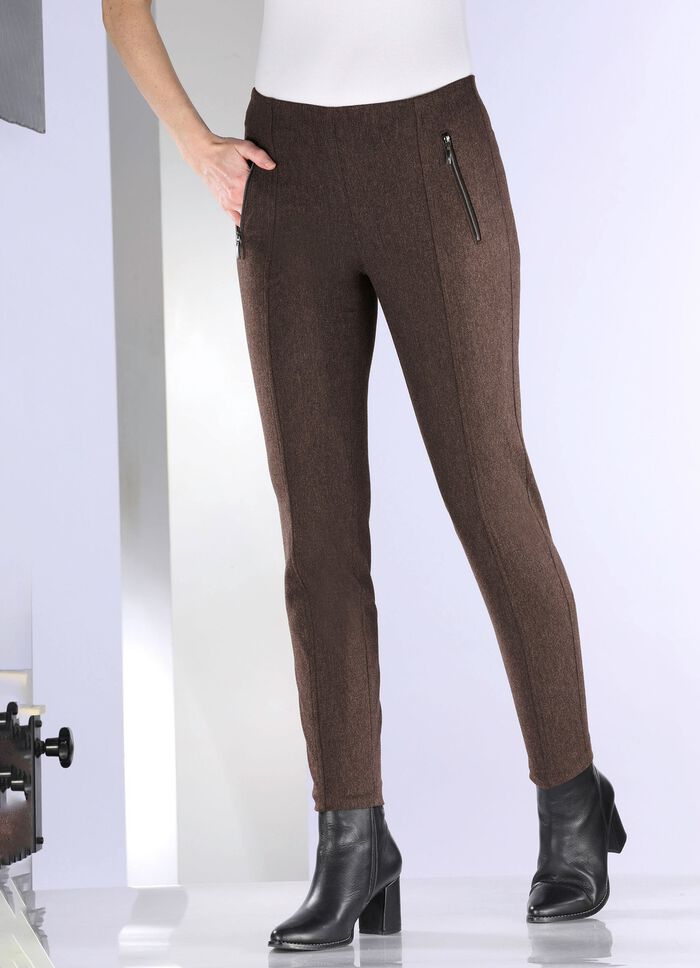 Broek met ritszakken 