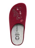 Mubb pantoffels met een schattig kattenmotief BORDEAUX