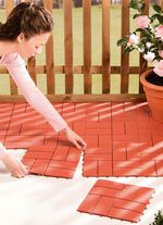 Terrastegelset, 12 stuks 