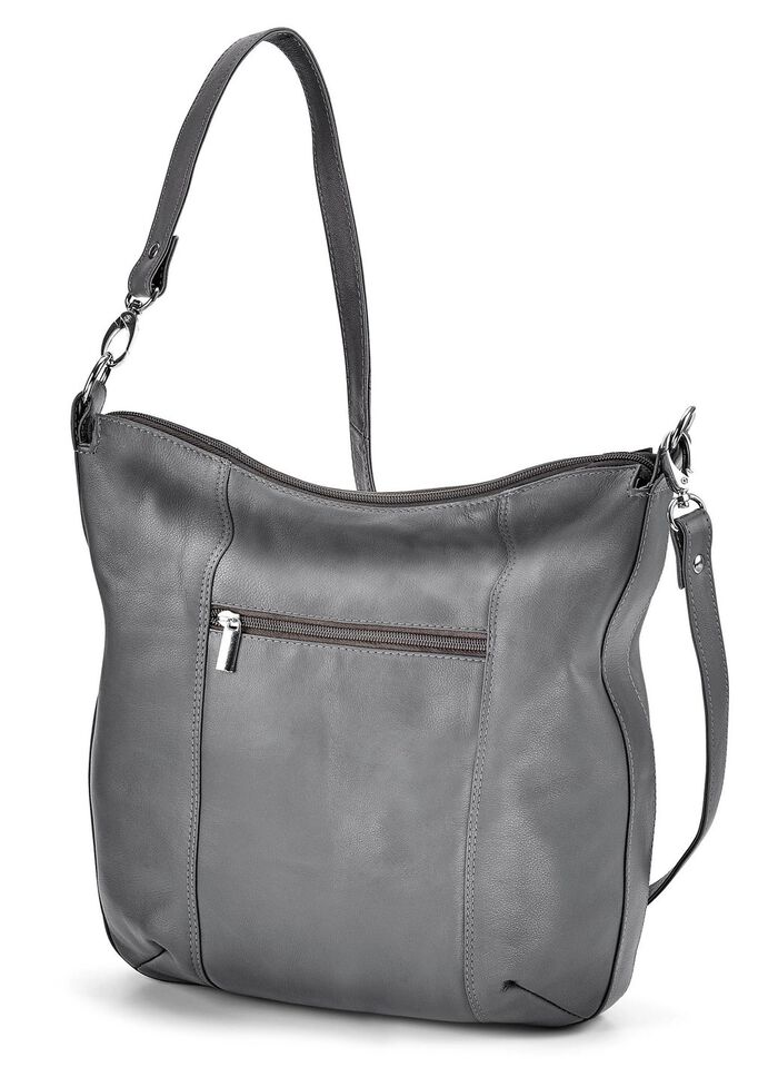 Laurina, tas, dames, met verstelbare schouderband GRIJS