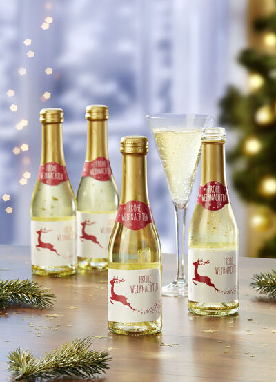 Set van 4 Piccolo's Vrolijk Kerstfeest 