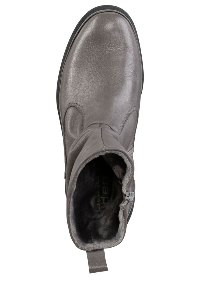 Mocassin-enkellaarzen van ELENA EDEN GRIJS