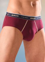 Set van drie slips met elastische tailleband 