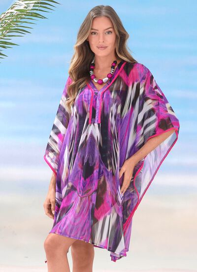 Laurina tuniek, licht transparant 