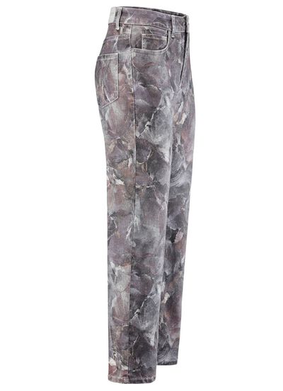 Prachtig gebloemde broek 