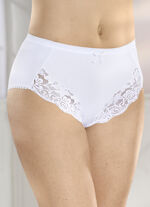 Set van drie slips met elastische kant 