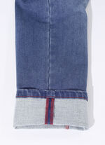 Warme thermojeans in 3 kleuren JEANSBLAUW
