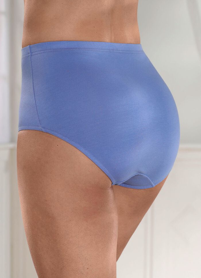 Set van vier slips met elastische band 