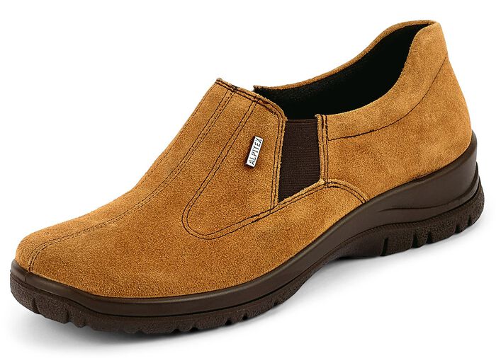 Slippers met klimaatmembraan OKERGEEL