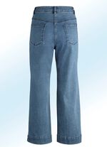 Jeans-culotte in 5-pocket-model 