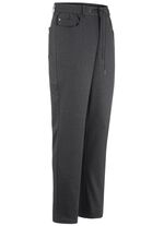 Superstretch broek ANTRACIET GEM&Ecirc;LEERD