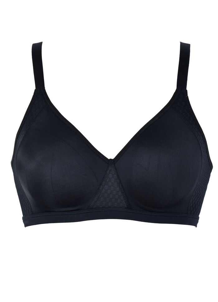 Naturana Minimizer-bh met voorgevormde cups ZWART