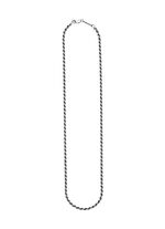 Zilveren koordketting 