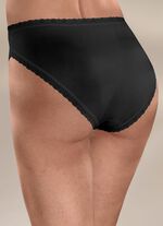 Sloggi 24/7 set van drie slips met kanten bandmanchetten 