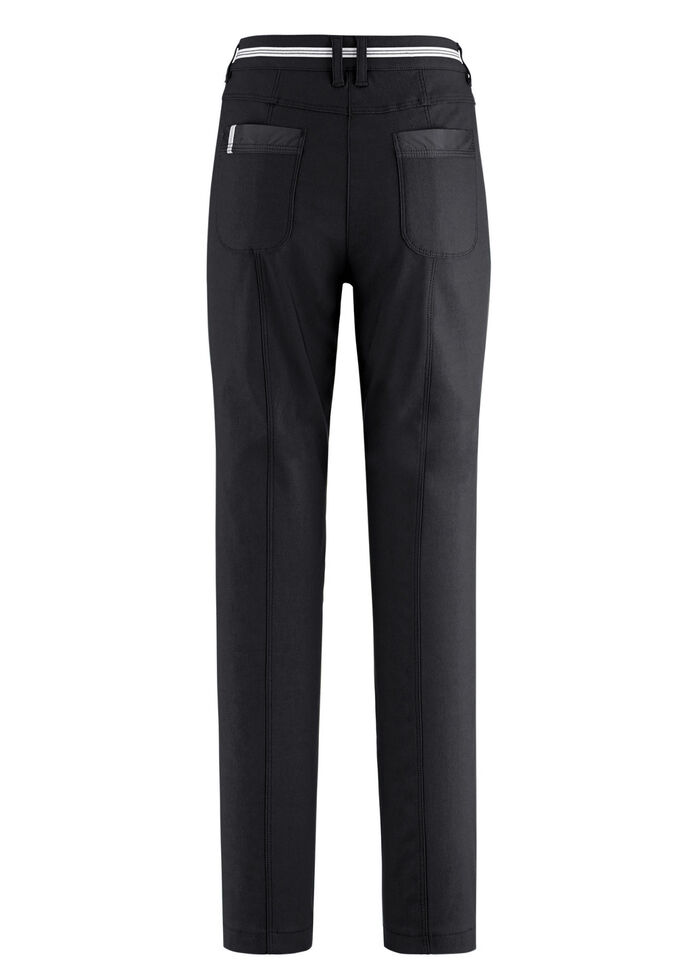 Broek met sportieve chic ZWART