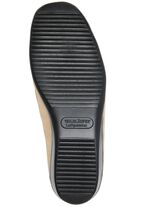 Waldl&auml;ufer, comfortabele damespantoffels, breedte H, met uitneembaar voetbed BEIGE-COGNAC