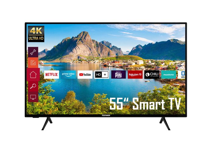 Telefunken 4K UHD LED-smart-tv 