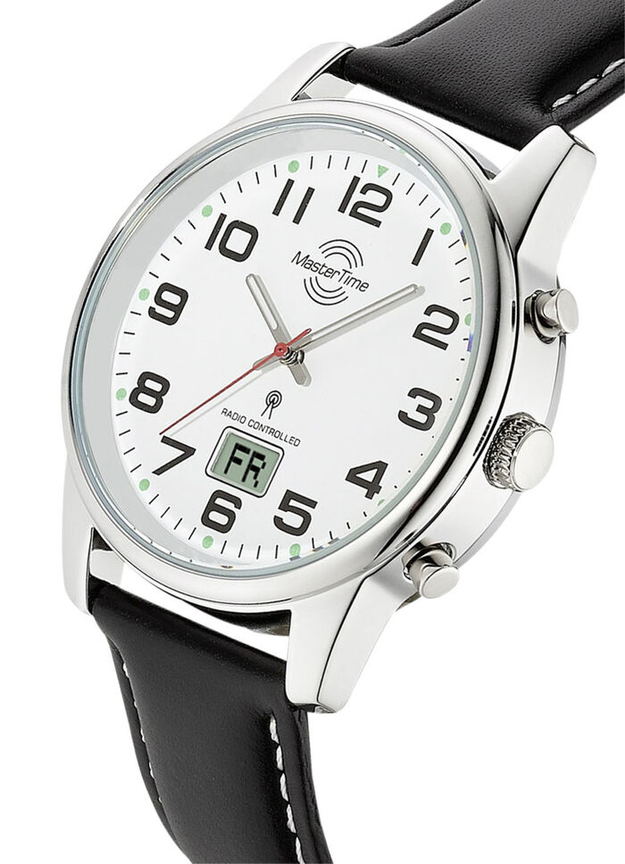 Master Time leren herenhorloge 