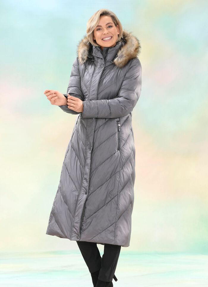 Functionele jas met windjackmouwen 