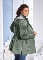 Functioneel jack met split- en ritszakken KAKI