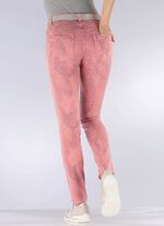 5-pocketbroek in abrikoos 