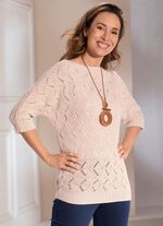 Vleermuisvormige trui 