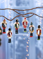 Houten boomhanger, set van 6 