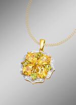 Kettinghanger met bloemenontwerp 