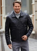 Kort jack van lamsnappaleer 